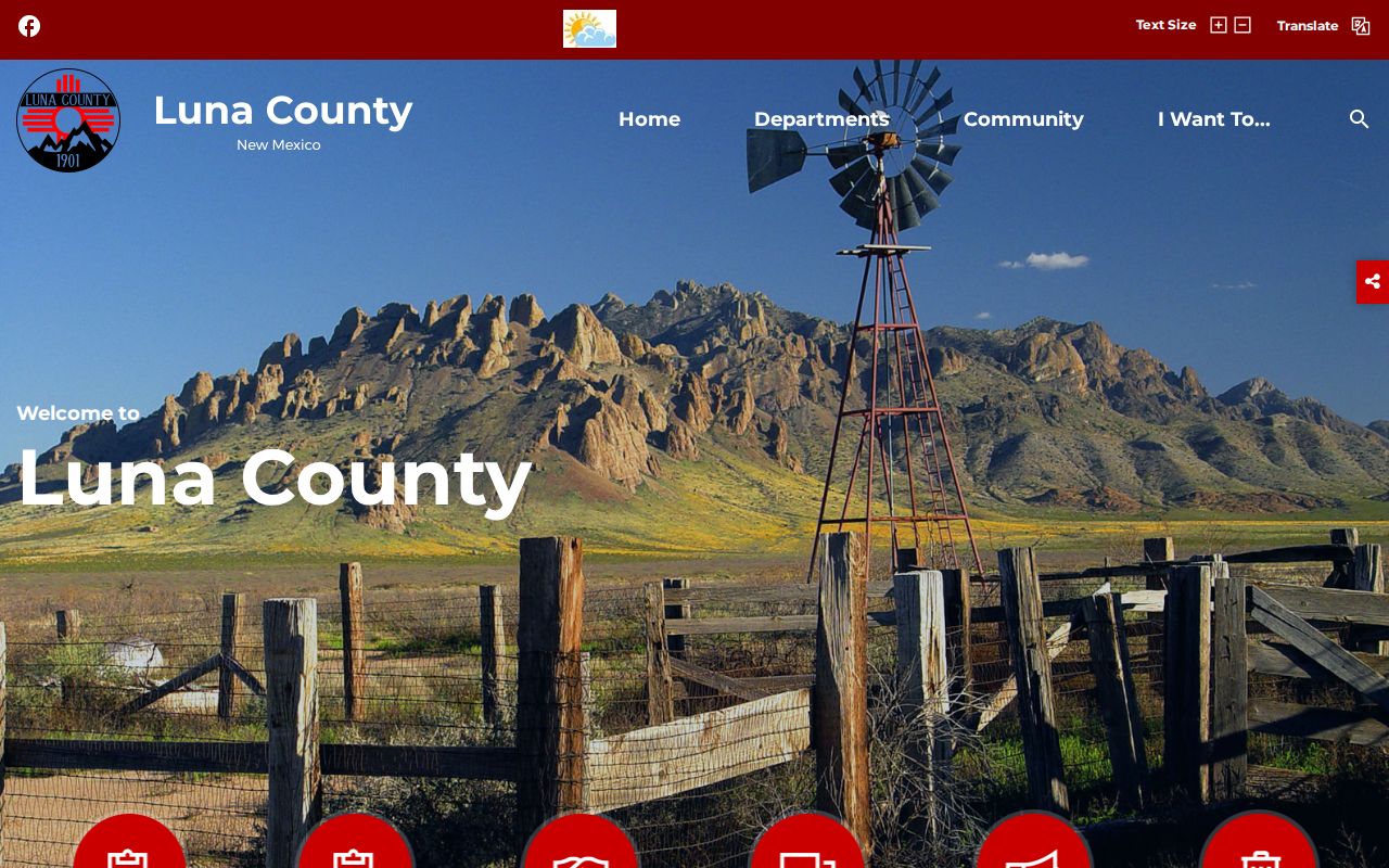 Luna County government source for Columbus criminal records routing