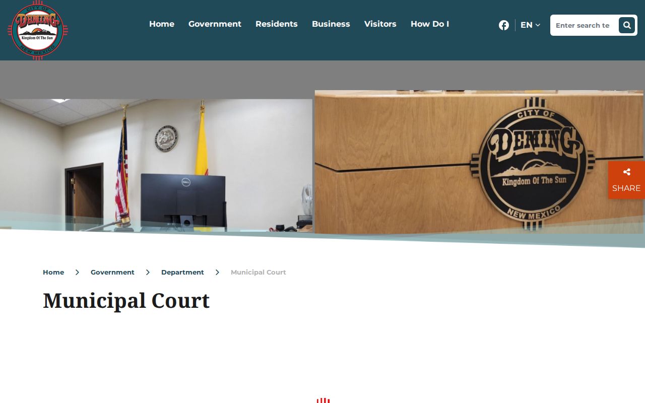Deming criminal records source at Deming Municipal Court